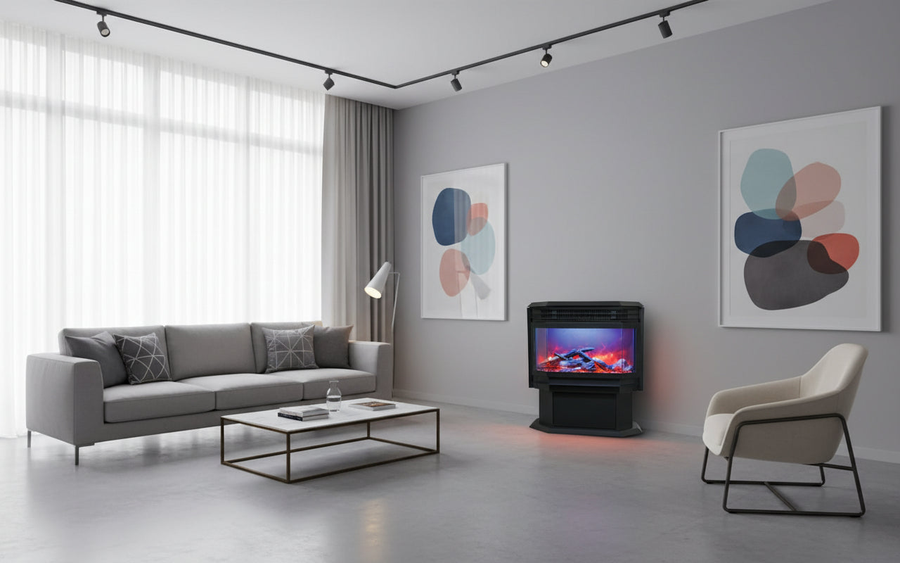 Amantii FS‐26‐922 Electric Freestanding Stove