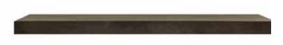 Fireside Furnishings 59" Chocolate Fillmore Mantel Shelf - FMFEAU59C ** - Chimney Cricket