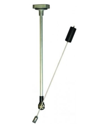 Float Gauge, 37" Underground Tank Diameter, 9-1/4in Riser, Aluminum, Top Mount, Taylor, JB277A, 131548 ** - Chimney Cricket