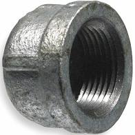 1-1/4in Galvanized Steel Cap (G-108Q) GS104-20 - Chimney Cricket