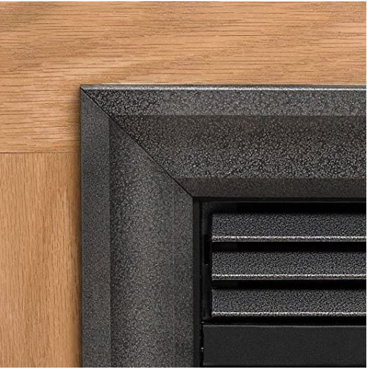WMH 42" Hammered Pewter EZ- Attach 3-Piece Steel Outer Frame - Chimney Cricket