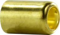 Hose Ferrule, Brass, for 1/4" (.593 OD) Hose, AC&B, A7326 - Chimney Cricket
