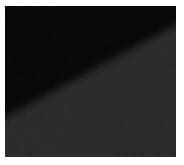 Superior F4404 5-Piece Reflective Black Glass Liner Kit for 84" Linear Fireplaces - CGLKBLKLIN84 - Chimney Cricket