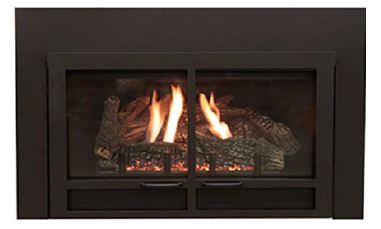 WMH Medium Innsbrook Direct Vent Insert with Electronic Valve, NG - Chimney Cricket