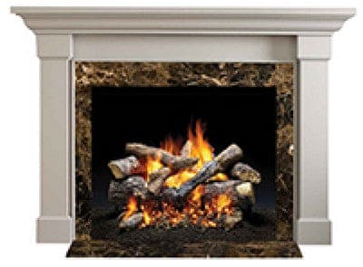 Fireside Furnishings Kenwood 43 Optional Flat Wall Cabinet Base - Primed MDF - Chimney Cricket