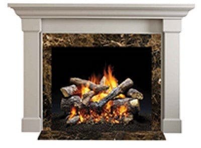 Fireside Furnishings Kenwood 44 SB Optional Flat Wall Cabinet Base - Primed MDF - Chimney Cricket