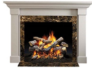 Fireside Furnishings Kenwood 48 DB Optional Flat Wall Cabinet Base - Primed MDF - Chimney Cricket