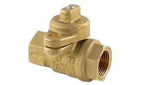 Valve, 3/4" FPT Lockwing Gas Ball Valve, Brass, 175LWN 240-004-B - Chimney Cricket