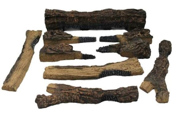 Log Assembly - LOGSPTRSPL ** - Chimney Cricket