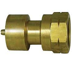 Hose Adapter, F.POL X 1"-20 Female Brass Adapter, for Camping & RV's, MEC, ME487 - Chimney Cricket