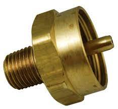 Hose Adapter, 1"-20 Female 1/4" MPT Brass Adapter, for Camping & RV's, MEC ME488 - Chimney Cricket