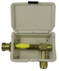 Single Outlet Gas Box, Ivy, for Propane w/ Cap, QCC / POL Connection, MEC, ME951IVY - Chimney Cricket