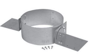 Metal Fab 12" Temp/Guard® Adjustable Support - Chimney Cricket