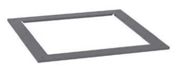 Metal Fab 12" Temp/Guard® Painted Ceiling Support Trim - Chimney Cricket