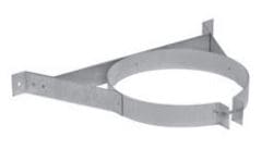Metal Fab 6" Temp/Guard® Wall Band - Chimney Cricket