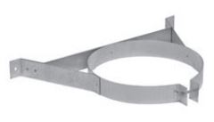 Metal Fab 16" Temp/Guard® Wall Band - Chimney Cricket