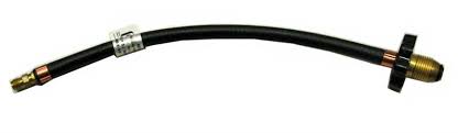 Hose Assembly, 1/4" ID X 12" Thermoplastic w/ 1/4" Inverted Flare X M.POL Handwheel Ends, I4TC12MI4POLHW - Chimney Cricket