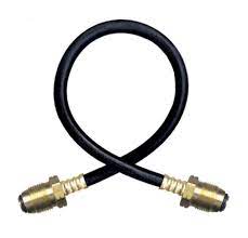 Hose Assembly, 1/4" ID X 12" Thermoplastic w/ M.POL Ends, I4TC12POLNEPOLNE - Chimney Cricket
