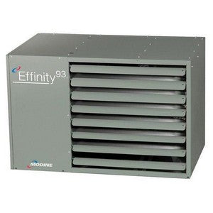 Modine Commercial Effinity Heater - 110K BTU/High-Efficiency Condensing/Direct Spark Ignition/LP/Separated Combustion/Single Stage w/Aluminized Steel Heat Exchanger - Chimney Cricket