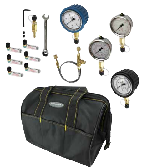 Presto-Tap Universal Service Kit, for Technical Diagnostic & Leak Testing for All Stages of the Gas System - PTU-KIT, PT-KIT, UNIVERSALSEVCTECHKIT - Chimney Cricket