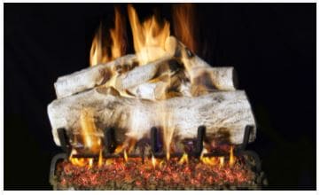 RHP 18" Mountain Birch Standard Gas Logs - Chimney Cricket