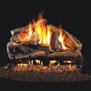 RHP 24" Rugged Split Oak Standard Gas Logs - Chimney Cricket