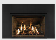 Surround Kit, Small Flat Steel, Black, Shallow - Chimney Cricket