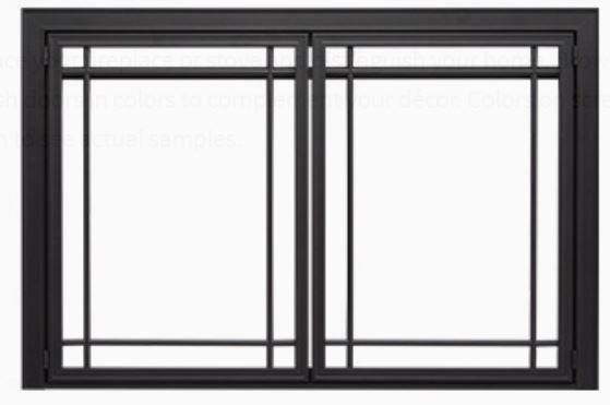 Simplifire 25" Mission Door Front - Operable - FTMISSION25 ** - Chimney Cricket