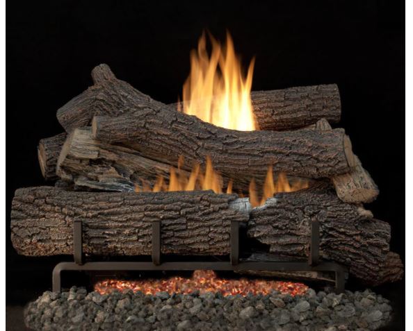 Superior Southern Comfort 30" Concrete Vent Free Logs (Box 1 of 2) - Chimney Cricket