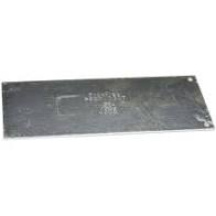 Striker Plate, 6.5" X 17" Rectangular, Carbon Steel Hardened Striker Plate, TracPipe, FGP-SP-617 - Chimney Cricket