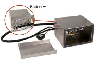 RHP 110 Volt Powered Electronic Pilot Kit with Adaptor Plug and Mounting Bracket, NG ** - Chimney Cricket