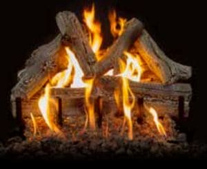 Grand Canyon 21" Western Driftwood 6-Piece Log Set - Chimney Cricket