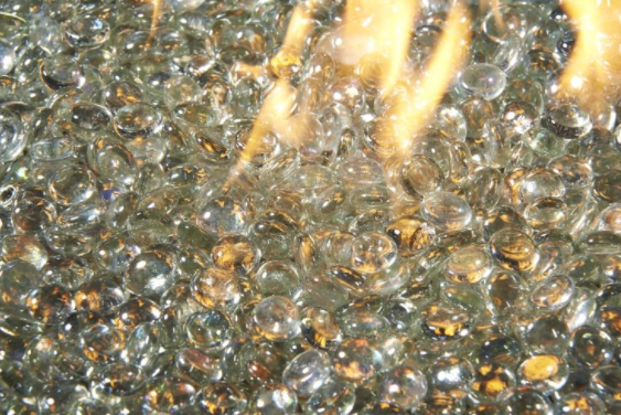 Outdoor GreatRoom Diamond Tempered Fire Glass Gems - Chimney Cricket