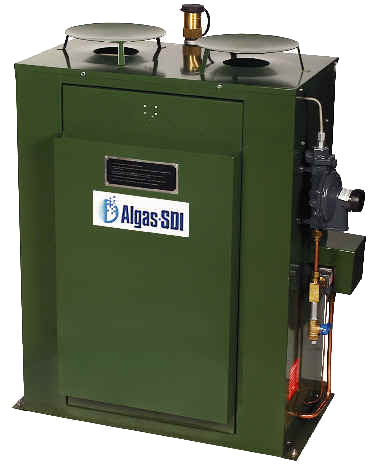 Direct Fired Vaporizer - Rated Capacity: 640 GPH / 1280 Kg/Hr / 58.2 MMBTU/Hr - Chimney Cricket