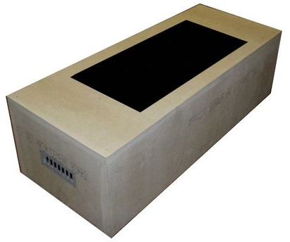 HPC 60"x 24" Rectangle Ready To Finish Enclosure - Chimney Cricket