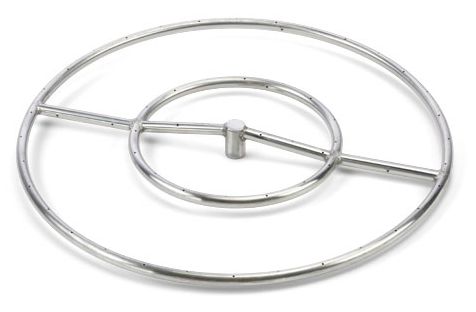 Hpc 24" Stainless Steel Lp Round Burner
