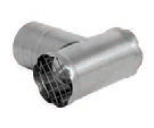 Duravent 6" Diameter FasNSeal Termination Tee - Chimney Cricket