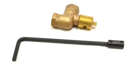 Hpc Manual Angled Valve With 7" L-stem Extension