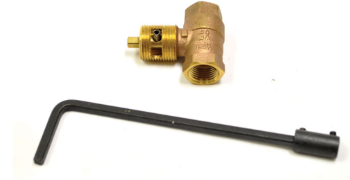 Hpc Manual Straight Valve With 7" L-stem Extension