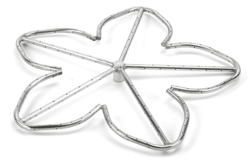 HPC 36" Stainless Steel LP Penta Burner - Chimney Cricket