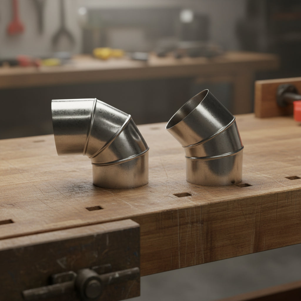 Adjustable and Fixed Rigid Liner Elbow 316L