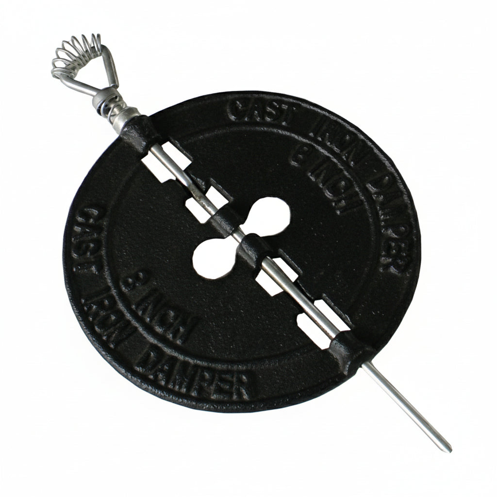 Cast Iron Stove Pipe Damper
