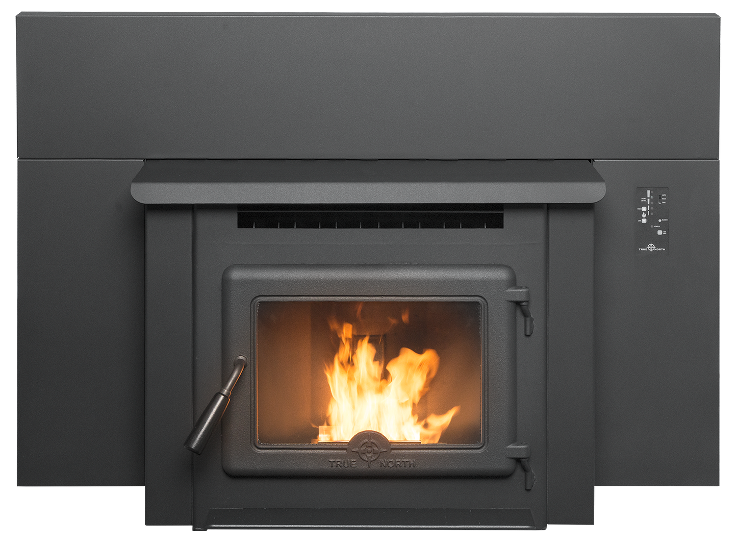 True North Insert, TN40, Pellet, 33040001, Complete with Standard Surround - Chimney Cricket