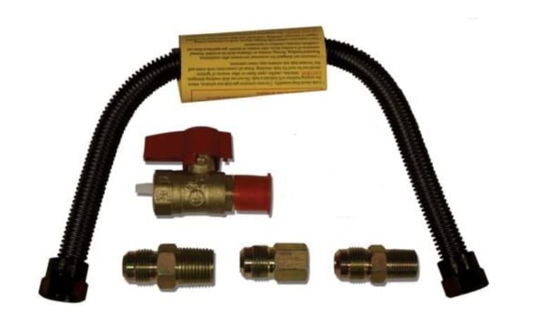 22" Black Flex Connector Installation Kit - Chimney Cricket22" Black Flex Connector Installation Kit