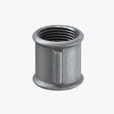 3/8" Galvanized Steel Coupling (G103E) GS99-6 - Chimney Cricket3/8" Galvanized Steel Coupling (G103E) GS99-6