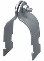 3in Pipe Clamp, Galvanized - Chimney Cricket3in Pipe Clamp, Galvanized