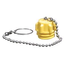 ACME Plug w/Chain & Ring, 3-1/4in ACME, Nylon - Chimney CricketACME Plug w/Chain & Ring, 3-1/4in ACME, Nylon
