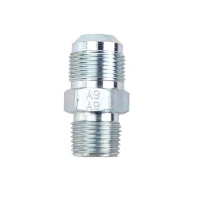 Adapter, 5/8" Flare (15/16-16 thread) X 1/2" MIP Tapped 3/8" FPT, 90-3031 - Chimney CricketAdapter, 5/8" Flare (15/16-16 thread) X 1/2" MIP Tapped 3/8" FPT, 90-3031