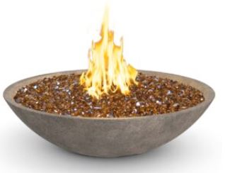 AFD 40" Marseille Fire Bowl in Smoke Finish, NG - 752SM11M6NC - Chimney CricketAFD 40" Marseille Fire Bowl in Smoke Finish, NG - 752SM11M6NC
