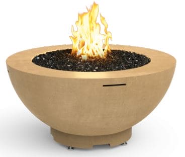 AFD 48" Fire Bowl in White Aspen Finish, NG - 731WA11M6NC - Chimney CricketAFD 48" Fire Bowl in White Aspen Finish, NG - 731WA11M6NC